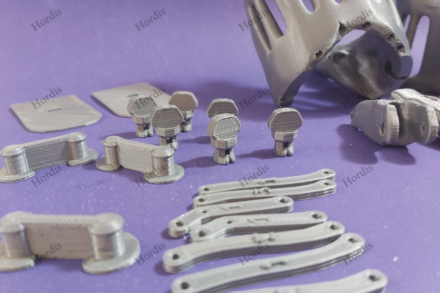 پرینت سه بعدی پرینتر سه بعدی دست مفصل رباتیک مکانیکی فیلامنت