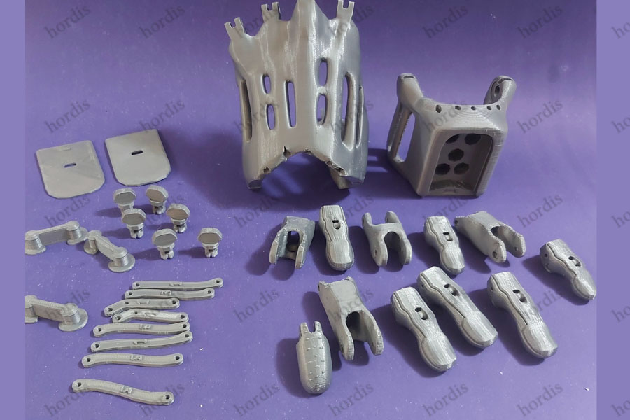 پرینتر سه بعدی پرینت سه بعدی آتل رباتیک فیلامنت دست مفصل ماکت مکانیک