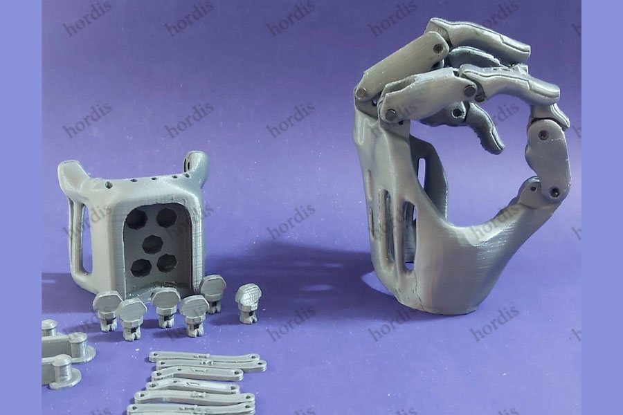 پرینت سه بعدی پرینتر سه بعدی دست مفصل رباتیک مکانیکی فیلامنت